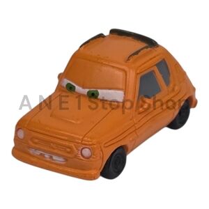Disney Pixar Cars Mini Orange Car 1.75" PVC